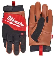 Захисні рукавички Milwaukee з шкіряними вставками, 10/XL (4932471914)