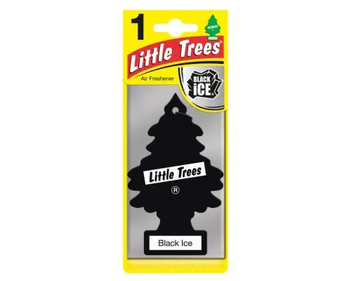 Ароматизатор для автомобіля Little Trees Чорний лід (78092)