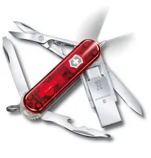 Нож Victorinox Midnite ManagerWork 58 мм LED/USB 3.0/3.1 32 Gb (4.6336.TG32)