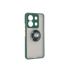 Чохол до мобільного телефона Armorstandart Frosted Matte Ring Xiaomi Redmi Note 13 Pro 5G / Poco X6 5G Dark Green (ARM72725)