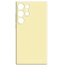 Чохол до мобільного телефона MAKE Samsung S24 Ultra Silicone Yellow (MCL-SS24UYE)