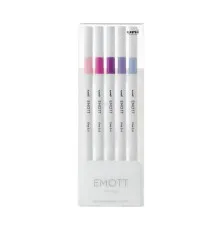 Лайнер UNI набір Emott Floral Color 0.4 мм 5 кольорів (PEM-SY/5C.07FC)