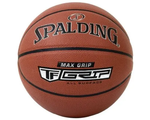 М'яч баскетбольний Spalding MAX Grip помаранчевий Уні 7 76873Z (689344405537)