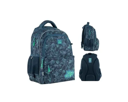 Рюкзак школьный GoPack Education 182 So What (GO24-182M-3)