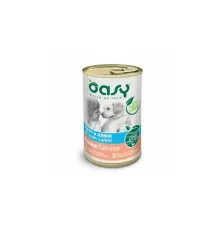 Консерви для собак OASY One Protein Formula Puppy & Junior Medium/Large з лососем 400 г (8053017344508)