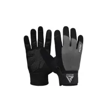 Перчатки для фитнеса RDX W1 Full Finger Plus Grey XL (WGA-W1FG-XL+)