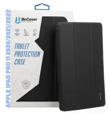 Чохол до планшета BeCover Tri Fold Hard TPU Apple iPad Pro 11 2020/2021/2022 Black (711109)