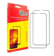 Скло захисне Dengos iPhone 13/13 Pro 2pcs kit (DG-TG2P-31)