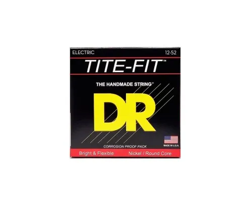 Струни для гітари DR Strings TITE-FIT Electric - Jazz (12-52) (JZ-12)