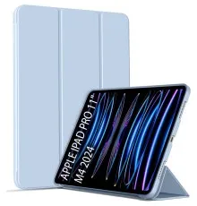 Чохол до планшета BeCover Tri Fold Soft TPU Silicone Apple iPad Pro 11" M4 2024 Light Blue (711748)