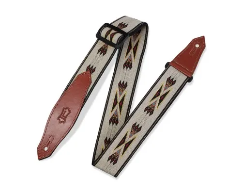 Ремінь для гітари Levy's Print Series Guitar Strap Southwest (MSSN80-TAN)