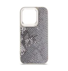 Чехол для мобильного телефона Harder Snake Pattern Apple iPhone 14 Pro Grey Silver (ARM76810)