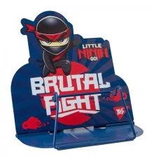 Подставка для книг Yes фигурная Ninja металл (470513)