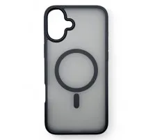 Чохол до мобільного телефона BeCover Metal Buttons Case (MagSafe) для Apple iPhone 16 Black (712090)