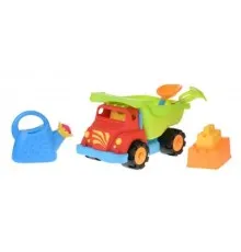 Іграшка для піску Same Toy 6 ед Грузовик красный (973Ut-1)