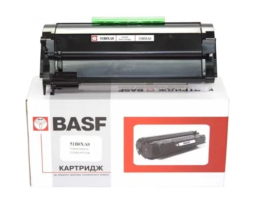 Тонер-картридж BASF Lexmark MS517/617dne , 51B0XA0 Black (BASF-KT-51B0XA0)