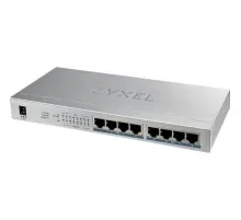 Комутатор мережевий ZyXel GS1008HP-EU0101F