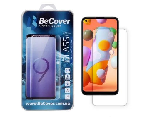 Стекло защитное BeCover Samsung Galaxy M11 SM-M115 Crystal Clear Glass (704849)