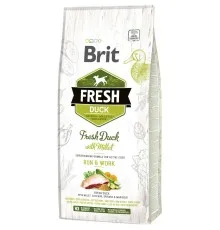 Сухой корм для собак Brit Fresh Duck/Millet Active Run and Work 12 кг (8595602530816)