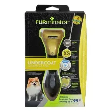 Фурминатор для животных FURminator для собак с длинной шерстью размер ХS (4048422144243)
