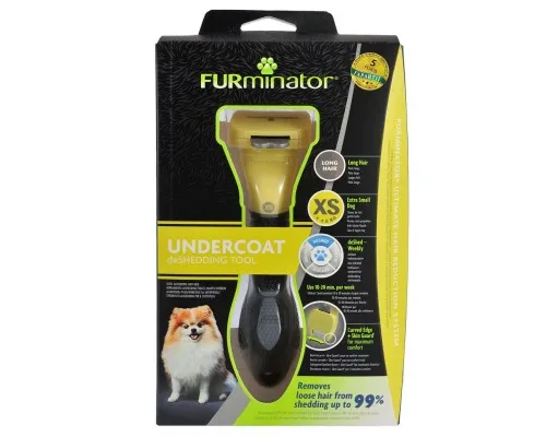 Фурмінатор для тварин FURminator для собак з довгою шерстю розмір ХS (4048422144243)