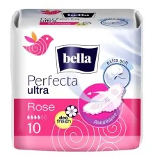 Гігієнічні прокладки Bella Perfecta Ultra Rose Deo Fresh 10 шт. (5900516305918)
