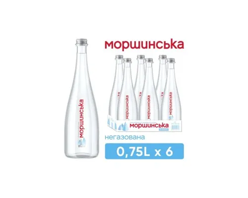 Минеральная вода Моршинська Премиум 0.75 н/газ ст. с декором