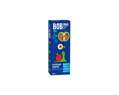 Конфета Bob Snail Улитка Боб Яблоко-Черница, 30 г (4820206080066)