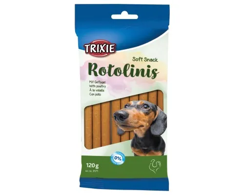 Ласощі для собак Trixie Rotolinis з мясом домашньої птиці 12 шт 120 г (4011905031712)