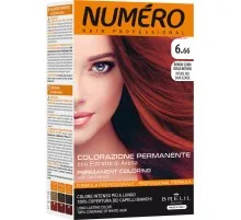 Фарба для волосся Brelil Numero 6.66 - Intense Red Dark Blonde 140 мл (8011935081363)