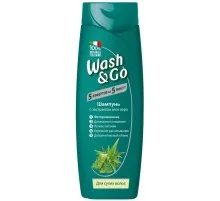 Шампунь Wash&Go для сухого волосся з екстрактом алое вера 200 мл (8008970042015)