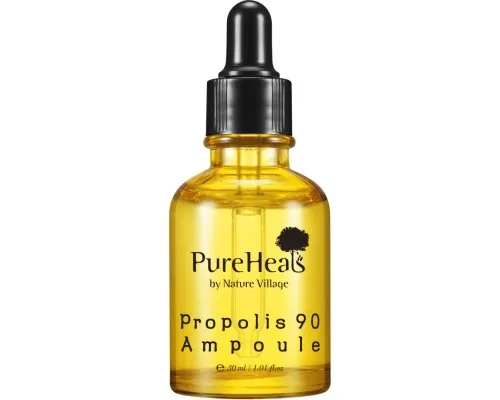 Сыворотка для лица PureHeals Propolis 90 Ampoule Питательная с экстрактом прополиса 30 мл (8809485337197)