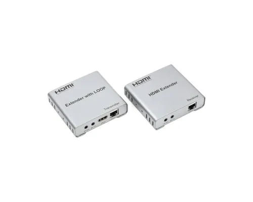 Адаптер HDMI 4K/30hz, up to 100m via CAT5E/6, loop-out (HDES12-LOOP) PowerPlant (CA912964)