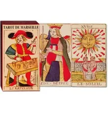 Карты игральные Piatnik Марсельское Таро, 1 колода х 78 карт (PT-194511)