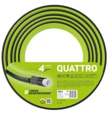 Шланг для поливу Cellfast QUATTRO, 1', 20м, 4 шари, до 20 Бар, -10…+50°C (10-080)