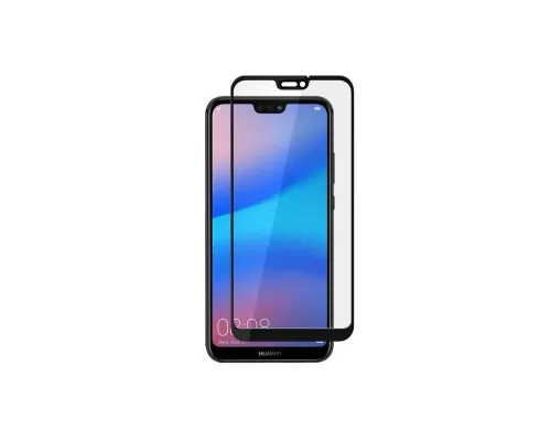 Скло захисне PowerPlant Full screen Huawei P20 Lite Black (GL604968)