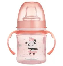 Поїльник-непроливайка Canpol babies EasyStart 120 мл - Sweet Fun рожева (35/207_pin)