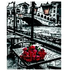 Картина по номерам ZiBi Красные розы 40*50 см. ART Line (ZB.64194)
