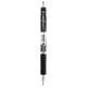 Ручка гелевая Baoke Elite автоматическая с гриппом 0,7 мм черная (PEN-BAO-PC1910-B)