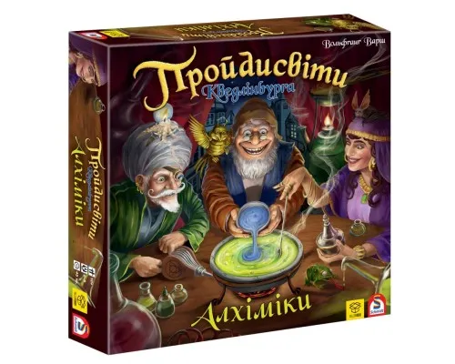 Настільна гра YellowBox Пройдисвіти Кведлінбурга: Алхіміки (The Quacks of Quedlinburg: The Alchemists) українська (ПК003)
