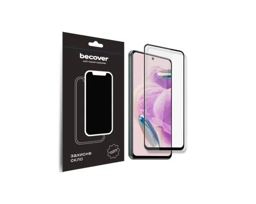Скло захисне BeCover Xiaomi Redmi Note 12S Black (709751)