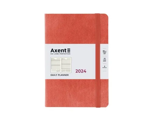 Тижневик Axent 2024 Partner Soft Nuba 145 х 210, терракотовий (8817-24-57-A)