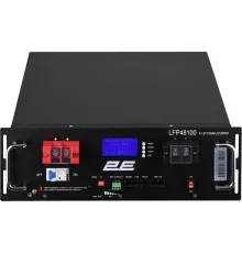 Батарея LiFePo4 2E LiFePO4 48V-100Ah, 19" LCD 16S (2E-LFP48100-LCD)