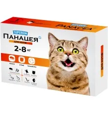 Таблетки для тварин SUPERIUM Панацея для котів вагою 2-8 кг (9127)