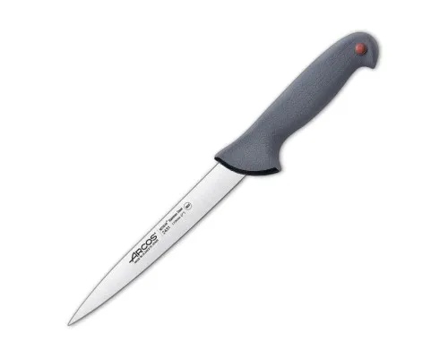 Кухонный нож Arcos Сolour-prof для обробки мяса вузький 170 мм (243100)