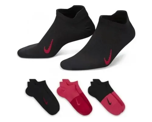 Шкарпетки Nike W NK EVERYDAY PLUS LTWT NS 3PR CV2964-913 38-42 3 пари Мультиколор (195244772537)