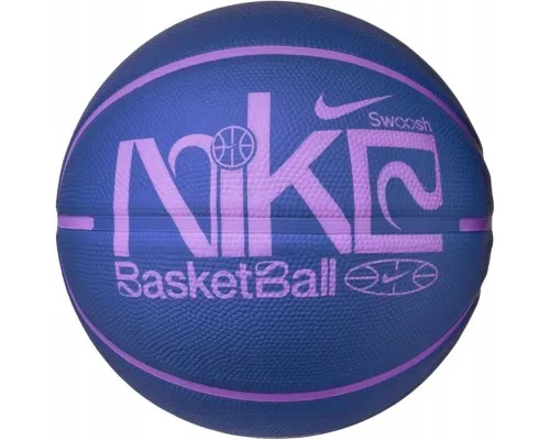 М'яч баскетбольний Nike Everyday Playground 8P Graphic Deflated синій, рожевий Уні 7 N.100.4371.429.07 (887791757944)