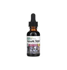 Травы Natures Plus Экстракт виноградных косточек, 25 мг, без спирта, Grape Seed, (NAP-07832)