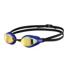 Окуляри для плавання Arena Air-Speed Mirror 003151-203 жовтий, мідно-синій Уні OSFM (3468336386576)