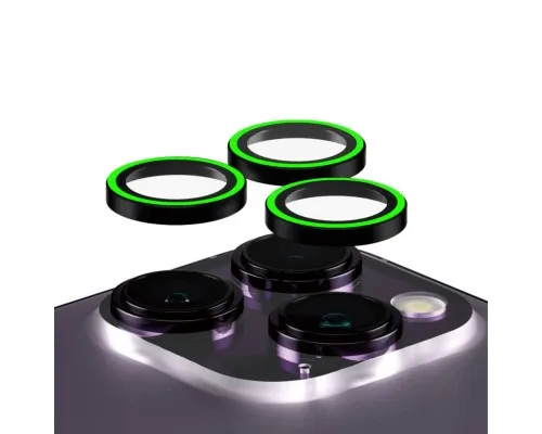 Скло захисне Armorstandart for Camera AR iPhone 15 Pro / 15 Pro Max Green (ARM76128)